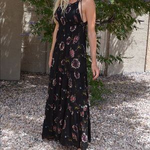 Full length summer dress by Free People Intimately